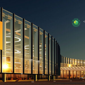 Steel Framing Structural Steel Building for Laboratory Center