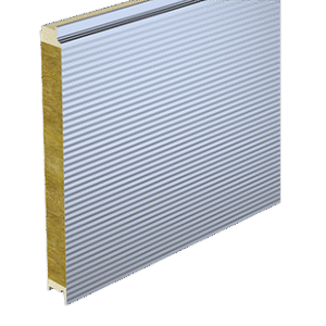 High Strength Fire Resistant Rockwool Sandwich Panels for Prefab Construction