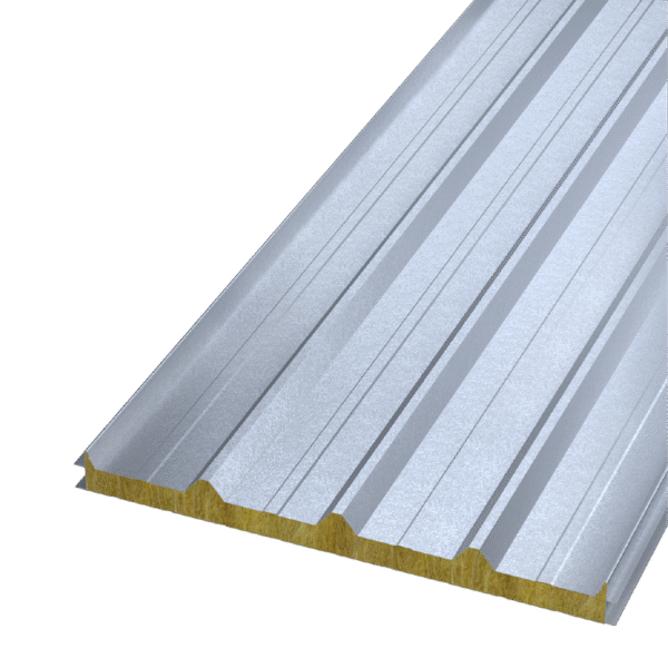 Glass Wool Roof Sandwich Panel with Snap Cap - Image 3